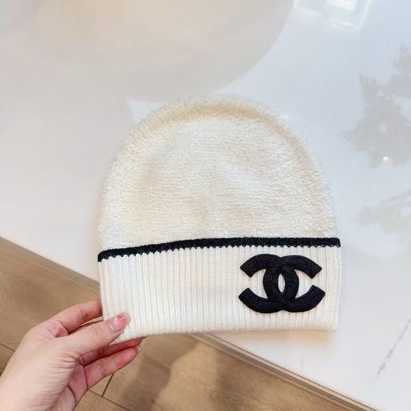 ☆超人気☆【オシャレなビーニー】シャネル ニット帽 パロディ shr92134